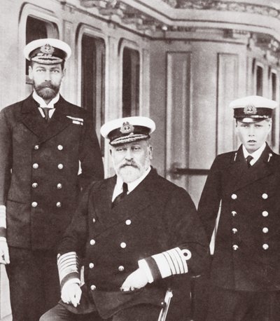 Re Edoardo VII, Ammiraglio della Flotta da English Photographer